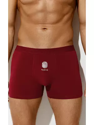 Трусы мужские боксеры omsa omu 1234-24b emotion bordo, , 50 (XL), OMSA, - 1
