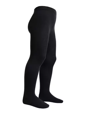 Детские колготки однотонные omsa kids 11с01 nero, , 128-134/18-19, OMSA, - 1