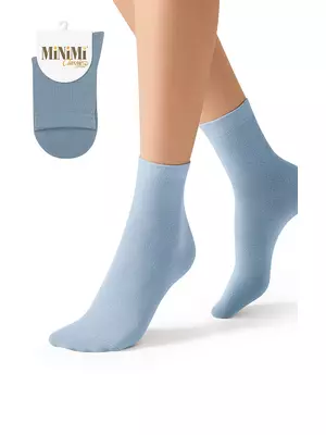 Носки женские minimi mini cotone 1202 jeans chiaro, , 39-41 (25-27), MINIMI, - 1