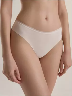 Бесшовные женские трусы «танга» assorti rp6183 пастель, , 94/S, CONTE ELEGANT, - 1