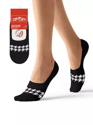 Женские подследники omsa active 170 nero, , 39-41 (25-27), OMSA, - 1