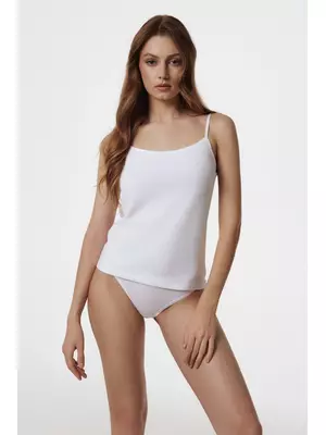 Топ женский на тонких бретелях conte lt 2019 white, , 170-84/XS, CONTE ELEGANT, - 1