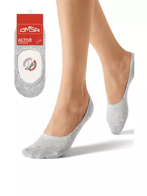 Подследники с меланжевым эффектом omsa active 171 grigio melange, , 36-38 (23-25), OMSA, - 1