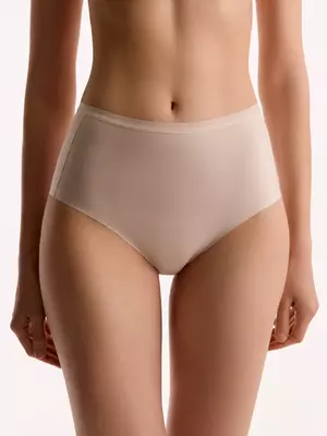 Трусы женские "слипы" conte assorti rp2182 серебристый пион, , 110/XXL, CONTE ELEGANT, - 1