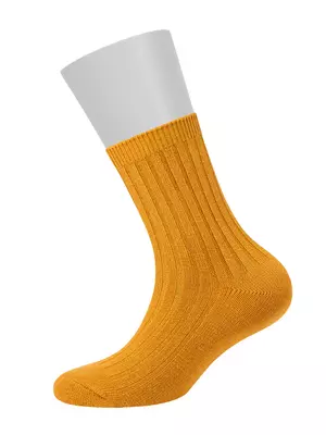 Детские носки с шерстью omsa kids calzino 21c06 ocra, , 31-34 (18-20), OMSA, - 1