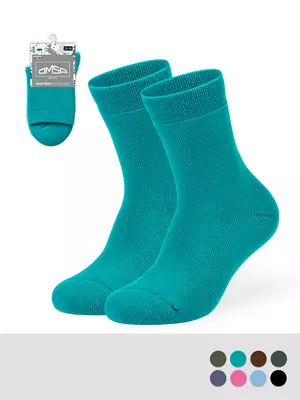 Теплые детские носки omsa kids calzino 21c05 acqua, , 23-26 (14-16), OMSA, - 1