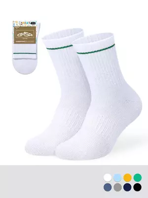 Носки детские с высокой резинкой omsa kids calzino 21s05 bianco, , 35-38 (20-22), OMSA, - 1