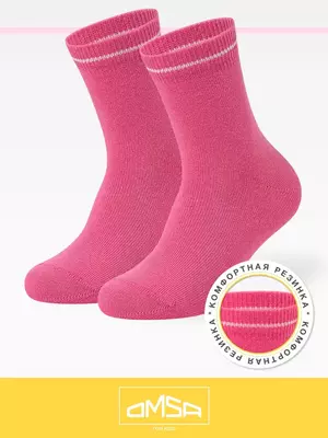 Носки детские (лапки на стопе) omsa kids calzino 21p61 rosa, , 23-26 (14-16), OMSA, - 1