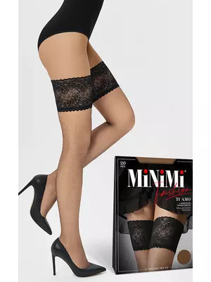 Чулки minimi ti amo 20 daino/nero, , S/M, MINIMI, - 1