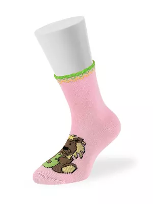 Носки детские (цифры) omsa kids calzino 21p70 rosa, , 27-30 (16-18), OMSA, - 1
