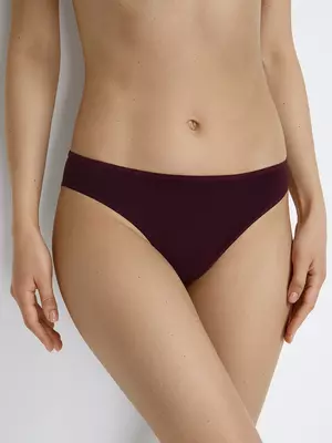 Трусы женские слипы omsa omd 2211s soft slip bordo, , 46 (M), OMSA, - 1