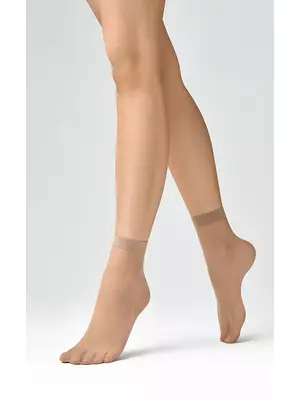 Женские тонкие носки minimi brio 20 calz. (2 пары) caramello, , 0 (UNI), MINIMI, - 1