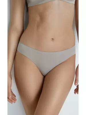Женские трусы-слипы из микрофибры omsa oms221 slip latte, , 46 (3/M), OMSA, - 1