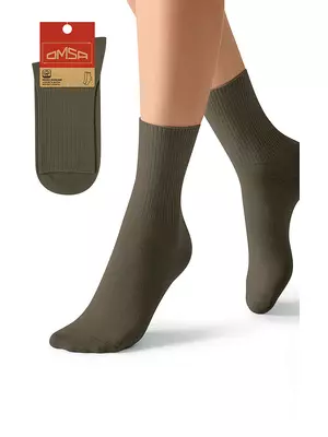Женские высокие носки omsa eco 254 militari, , 39-41 (25-27), OMSA, - 1