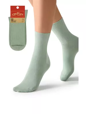 Женские высокие носки omsa eco 254 menta, , 39-41 (25-27), OMSA, - 1