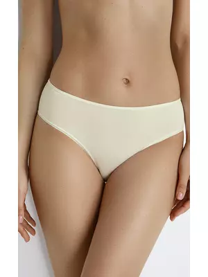 Трусы женские «слипы» c высокой линией талии omsa omd 2221s soft slip midi avorio, , 50 (XL), OMSA, - 1