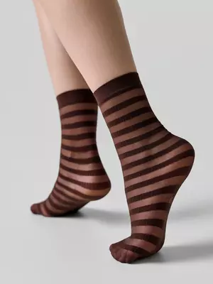 Носки женские conte fantasy 25с-180сп chocolate, , 36-38 (23-25), CONTE ELEGANT, - 1