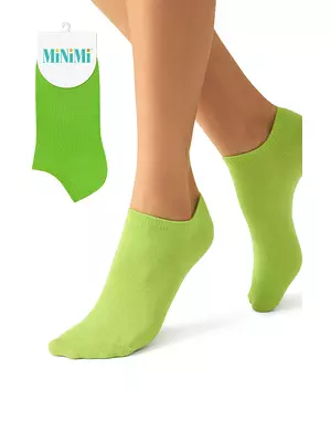 Женские короткие носки minimi fresh 4102 verde, , 35-38 (23-25), MINIMI, - 1