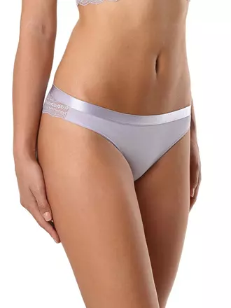 Трусы женские "бразилиана" conte flirty lbr 1018 (в коробке) grey-lilac, , 90/XS, CONTE ELEGANT, - 1