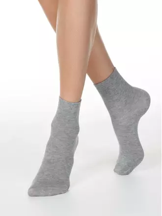 Женские носки esli 000 серый, , 36-39 (23-25), ESLI, - 1