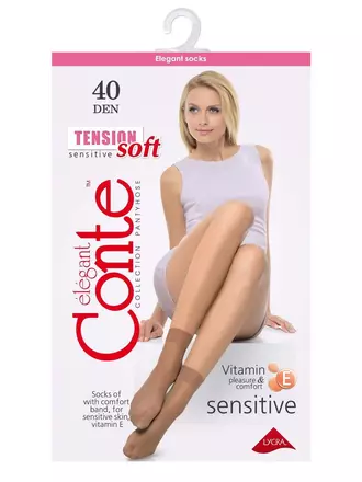 Носки женские conte tension soft 40 (1 пара), , 36-39 (23-25), CONTE ELEGANT, - 1