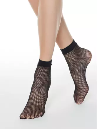 Носки женские conte rette socks-medium nero, , 36-39 (23-25), CONTE ELEGANT, - 1