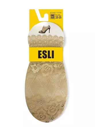 Носки женские esli is006 beige, , 36-39 (23-25), ESLI, - 1
