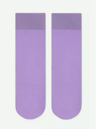 Носки женские сияющие с люрексом conte 21с-84сп violet, , 36-39 (23-25), CONTE ELEGANT, - 1