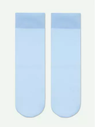 Носки женские сияющие с люрексом conte 21с-84сп light blue, , 36-39 (23-25), CONTE ELEGANT, - 1