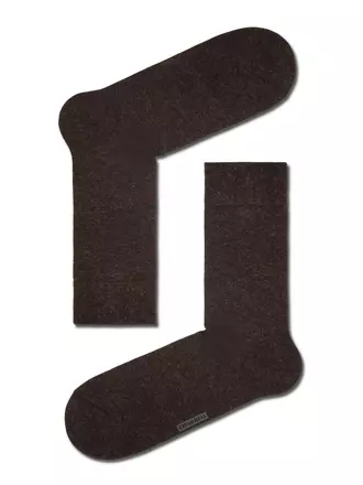 Носки мужские (кашемир) comfort diwari 000 темно-коричневый, , 40-41 (25), DIWARI, - 1