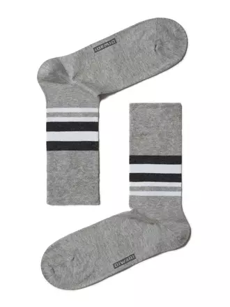 Носки мужские diwari comfort (меланж) 041 серый, , 40-41 (25), DIWARI, - 1