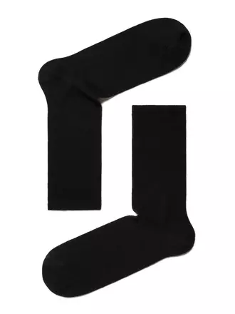 Носки мужские (ослабленная резинка) perfect esli 000 черный, , 42-43 (27), ESLI, - 1