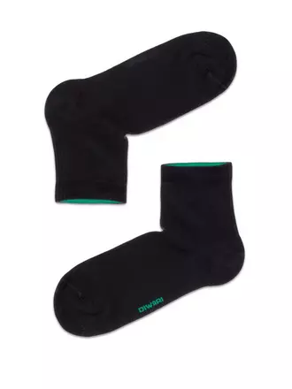 Короткие мужские носки diwari active из мягкого хлопка 148 черный, , 40-41 (25), DIWARI, - 1