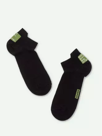 Короткие мужские носки с хлопком и коноплей diwari 147 черный, , 40-41 (25), DIWARI, - 1