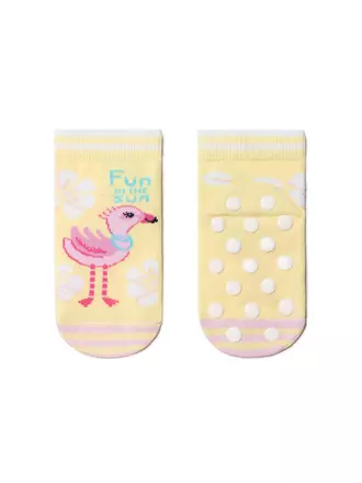 Антискользящие детские носки tip-top 475 светло-желтый, , 12, CONTE-KIDS, - 1
