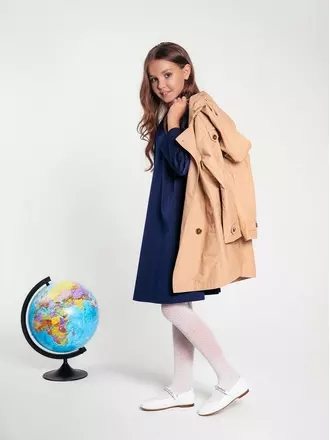 Колготки детские нарядные conte nancy bianco, , 128-134, CONTE ELEGANT, - 1