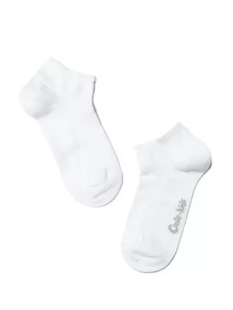 Короткие детские спортивные носки conte-kids active 484 белый, , 16, CONTE-KIDS, - 1