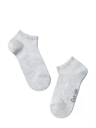 Короткие детские спортивные носки conte-kids active 484 светло-серый, , 14, CONTE-KIDS, - 1