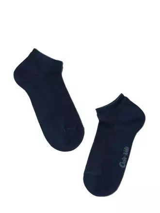 Короткие детские спортивные носки conte-kids active 484 темно-синий, , 20, CONTE-KIDS, - 1