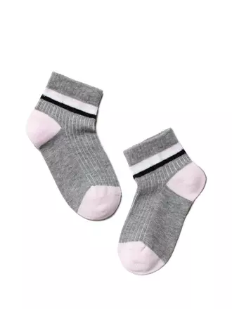 Носки детские active (короткие) 503 серый, , 14, CONTE-KIDS, - 1