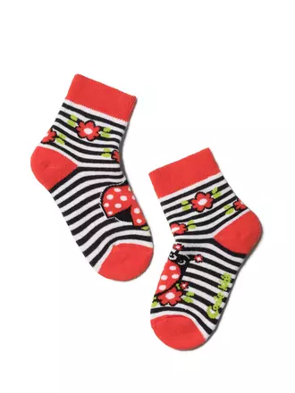 Махровые носки для малышей sof-tiki 246 красный, , 12, CONTE-KIDS, - 1