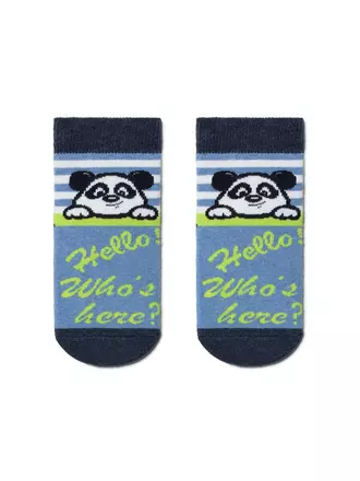 Махровые носки для малышей sof-tiki 229 светлый джинс, , 12, CONTE-KIDS, - 1