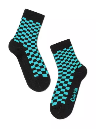 Теплые махровые детские носки sof-tiki 226 бирюза, , 16, CONTE-KIDS, - 1