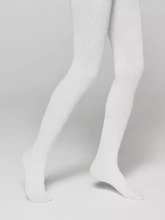 Детские колготки из микрофибры daisy bianco, , 116-122, CONTE ELEGANT, - 1