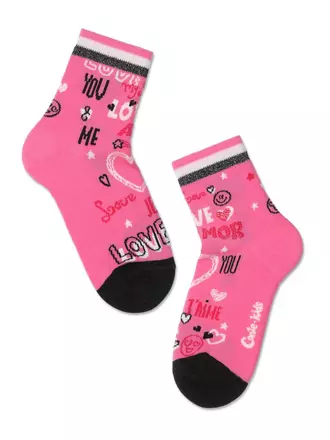 Носки детские tip-top с рисунками 498 розовый, , 20, CONTE-KIDS, - 1