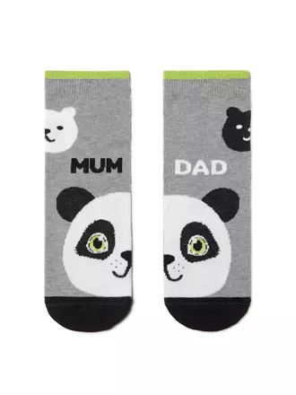 Носки детские conte-kids веселые ножки 281 серый, , 18, CONTE-KIDS, - 1