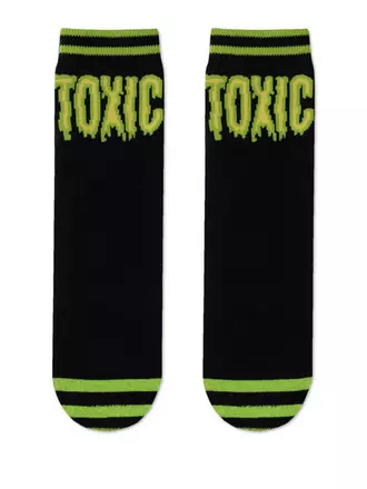 Носки детские махровые sof-tiki "toxic" 595 салатовый, , 20, CONTE-KIDS, - 1