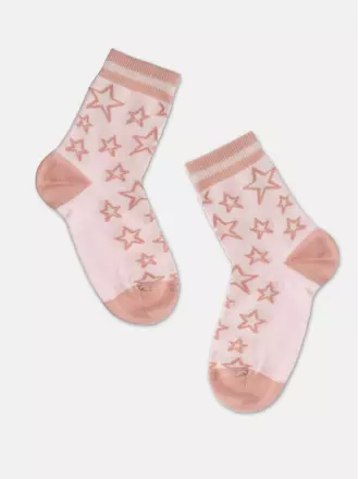Носки детские esli с рисунками "stars" 659 светло-розовый, , 20, ESLI, - 1