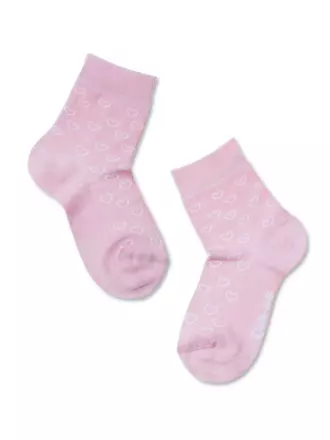 Хлопковые детские носки class lycra® 610 светло-розовый, , 14, CONTE-KIDS, - 1