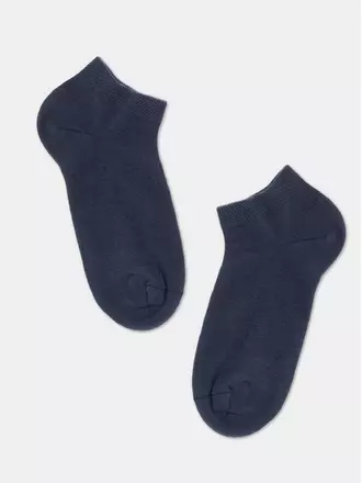 Короткие мужские носки esli 000 темный джинс, , 42-43 (27), ESLI, - 1